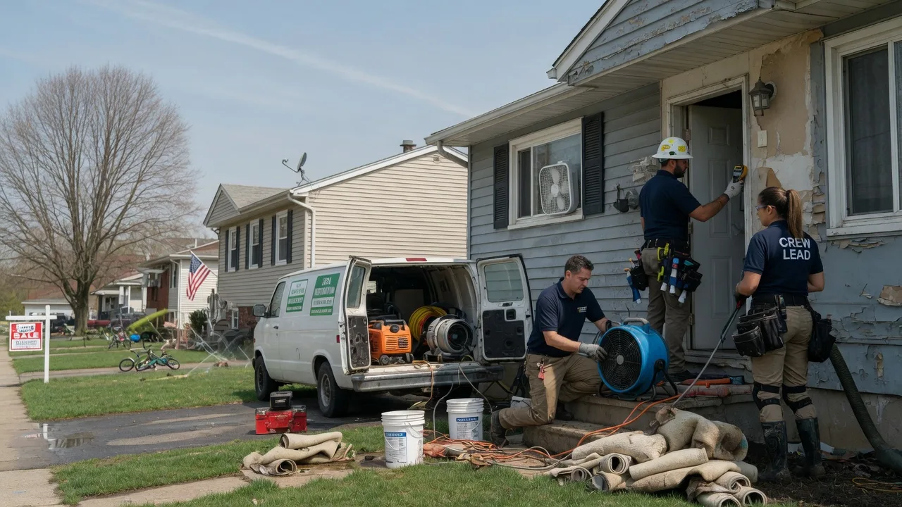 Flood Cleanup in Varysburg, NY near me